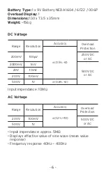 Preview for 7 page of ETEKCITY MSR-R500 Manual