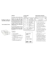 Preview for 1 page of ETen ECV-2302 Quick Installation Manual