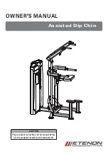 Предварительный просмотр 1 страницы ETENON Fitness Assisted Dip Chin Owner'S Manual