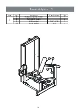 Предварительный просмотр 13 страницы ETENON Fitness LEG EXTENSION Owner'S Manual