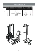 Предварительный просмотр 16 страницы ETENON Fitness LEG EXTENSION Owner'S Manual