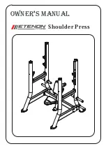 ETENON Fitness PTT0208F Owner'S Manual предпросмотр