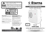 Eterna DFHT2KW Installation Instructions предпросмотр