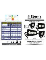 Eterna FLOOD50 Installation Instructions предпросмотр