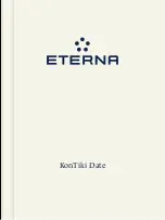 Предварительный просмотр 1 страницы Eterna KonTiki Date User Manual