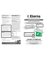 Eterna LEDREM3 Installation Instructions предпросмотр