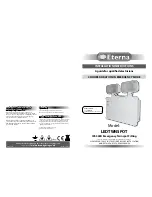 Eterna LEDTWNSPOT Installation Instructions Manual preview