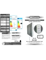 Eterna ML5040 Installation Instructions предпросмотр