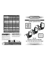 Eterna POLY10 Installation Instructions preview