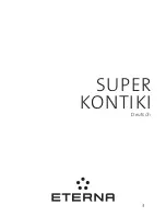 Предварительный просмотр 4 страницы Eterna Super Kontiki User Manual