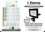 Eterna VECOF10PIR Installation Instructions предпросмотр