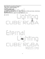 Preview for 11 page of Eternal Lighting Cube RGBA User Manual