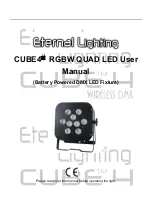 Eternal Lighting CUBE4 User Manual предпросмотр