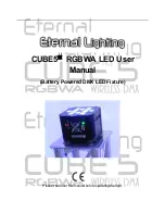 Preview for 1 page of Eternal Lighting CUBE5 User Manual