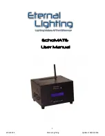 Eternal Lighting EchoMATE User Manual предпросмотр