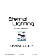 Eternal Lighting ShowCUBE DMX RGBWA+UV User Manual preview