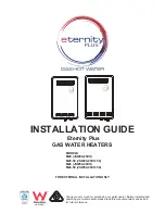 Eternity Plus JSW40-20VH Installation Manual предпросмотр