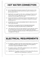 Предварительный просмотр 10 страницы ETERNITY G16 Installation And Operating Instructions Manual