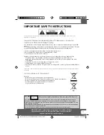 Preview for 5 page of ETERNITY X23/50E-BB-FTCDUP-UK User Manual