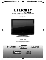 Предварительный просмотр 1 страницы ETERNITY X29E-GB-TCDUP4-UK User Manual