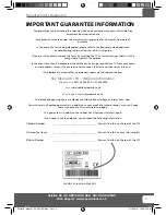 Preview for 3 page of ETERNITY X29E-GB-TCDUP4-UK User Manual