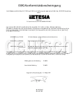 Preview for 45 page of Etesia AV 51 Use And Maintenance Manual