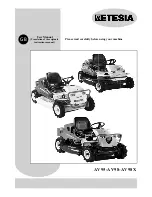 Preview for 1 page of Etesia AV95 User Manual