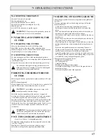 Preview for 17 page of Etesia AV95 User Manual