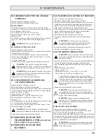 Preview for 19 page of Etesia AV95 User Manual