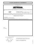 Preview for 26 page of Etesia AV95 User Manual