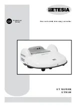 Etesia ET MOWER ETM105 Original User Manual предпросмотр