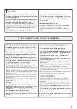 Предварительный просмотр 3 страницы Etesia ET MOWER ETM105 Original User Manual