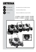 Etesia H124B User Manual предпросмотр