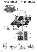 Предварительный просмотр 16 страницы Etesia H124B User Manual