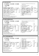 Предварительный просмотр 17 страницы Etesia H124B User Manual