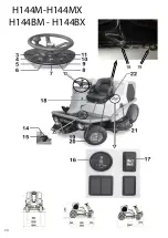 Предварительный просмотр 20 страницы Etesia H124B User Manual