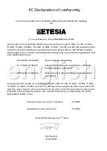 Предварительный просмотр 96 страницы Etesia H124B User Manual