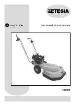 Etesia MBR50 Original User Manual предпросмотр