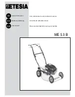 Etesia ME53B User Manual предпросмотр