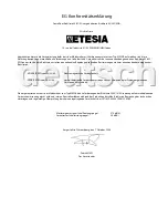 Preview for 43 page of Etesia ME53B User Manual