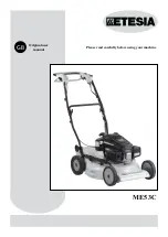 Etesia ME53C Original User Manual preview