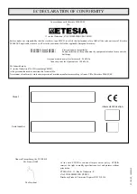 Preview for 28 page of Etesia MSC45 Original User Manual