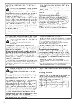 Preview for 36 page of Etesia MVEHD User Manual