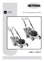 Etesia NBCS Original User Manual предпросмотр