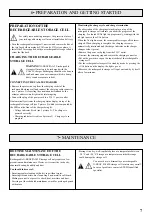 Preview for 7 page of Etesia PA362E User Manual