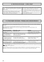 Preview for 8 page of Etesia PA362E User Manual