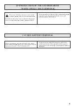 Preview for 9 page of Etesia PA362E User Manual