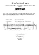 Предварительный просмотр 47 страницы Etesia RKEB Use And Maintenance Manual