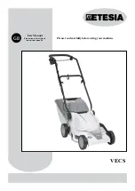 Предварительный просмотр 1 страницы Etesia VECS User Manual