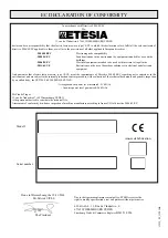 Предварительный просмотр 18 страницы Etesia VECS User Manual